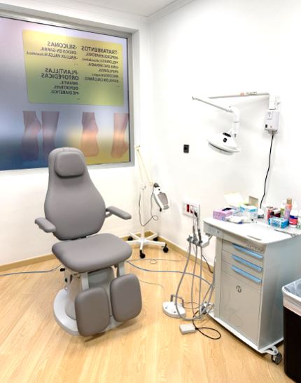 Sala de Recuperación del Paciente de la clínica Unidad de Cirugía del Pie